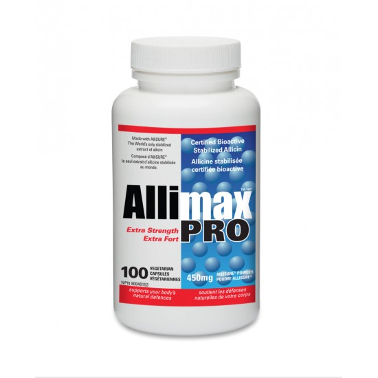 Allimax Pro 450mg - 100% Stabilized Allicin