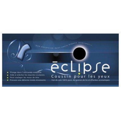 Éclipse - Coussin pour les yeux en soie